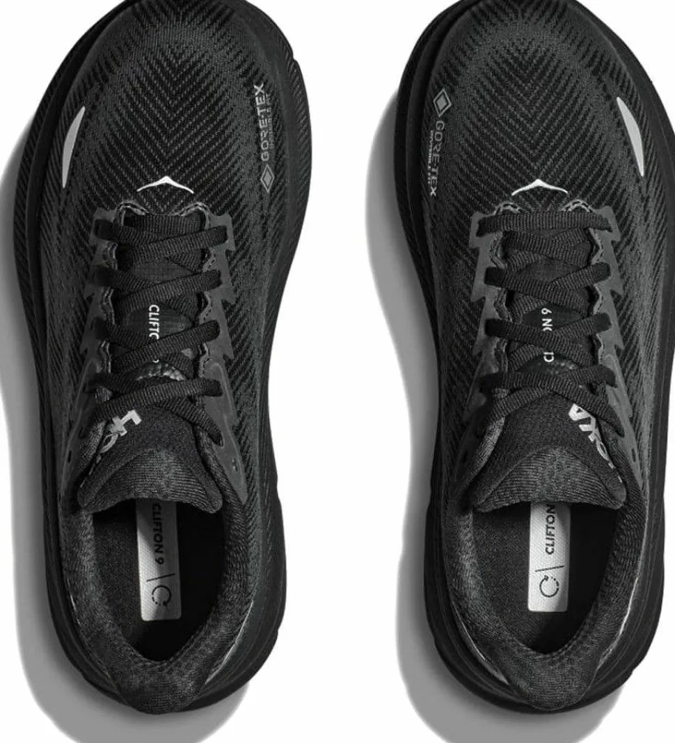 Hoka Men's Clifton 9 GORE-TEX Black/Black