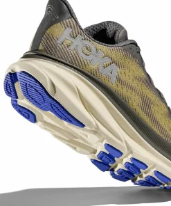 Hoka Men's Clifton 9 GORE-TEX Gravel/Eggshell