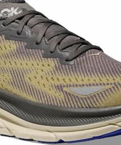 Hoka Men's Clifton 9 GORE-TEX Gravel/Eggshell