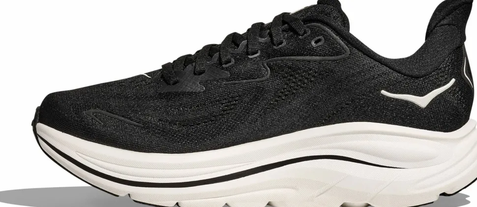 Hoka Men's Clifton 10 Wide Black/White