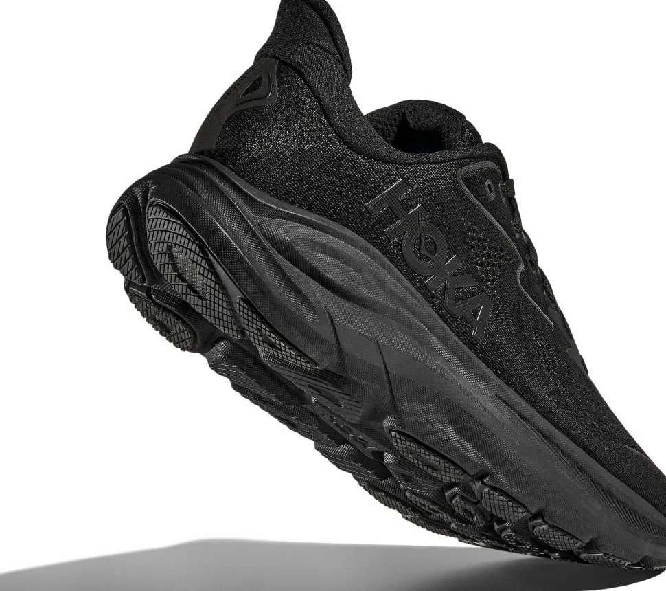 Hoka Men's Clifton 10 Wide Black/Black