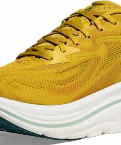 Hoka Men's Clifton 10 Yellow Gold/Tidal Wave
