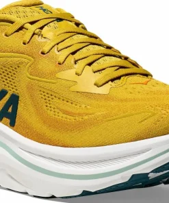 Hoka Men's Clifton 10 Yellow Gold/Tidal Wave