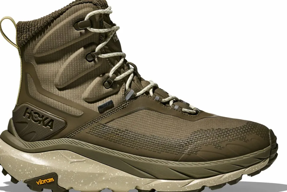 Hoka Men's Kaha 2 Frost GORE-TEX Antique Olive/Oyster Mushroom
