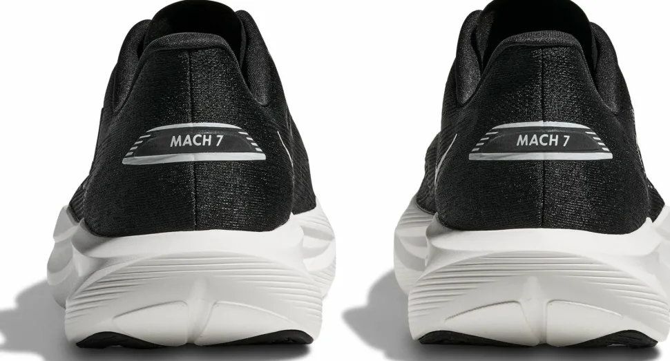 Hoka Men's Mach 7 Black/White