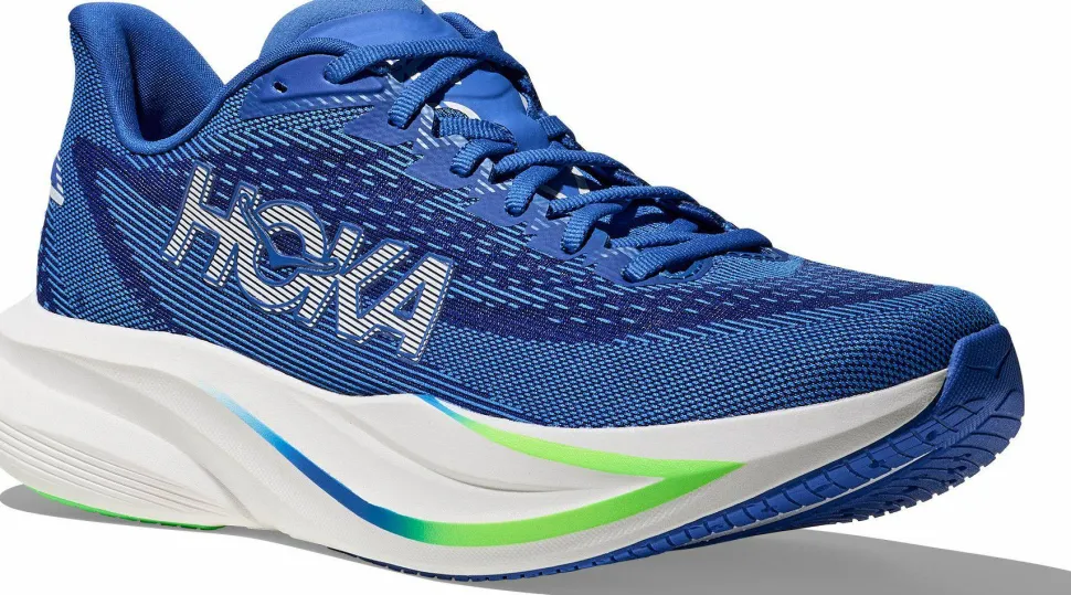 Hoka Men's Mach 7 Cobalt Blue/Neon Green