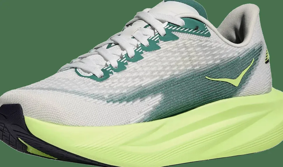 Hoka Men's Mach 7 Frost/Neon Yuzu