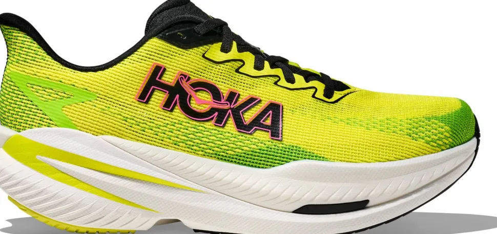 Hoka Men's Mach X 3 Neon Hoka Citrus/Neon Lime