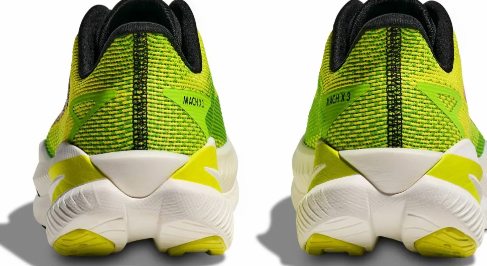 Hoka Men's Mach X 3 Neon Hoka Citrus/Neon Lime