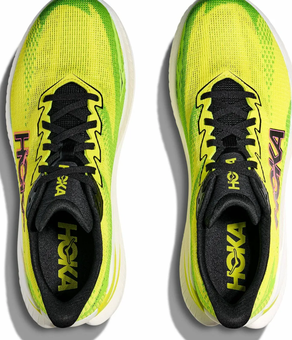 Hoka Men's Mach X 3 Neon Hoka Citrus/Neon Lime