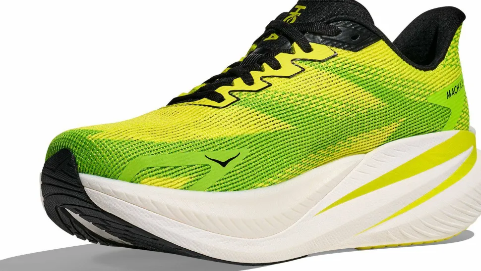 Hoka Men's Mach X 3 Neon Hoka Citrus/Neon Lime