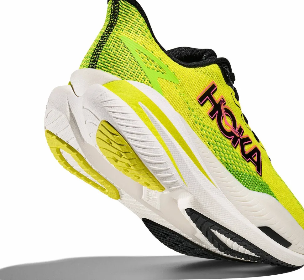 Hoka Men's Mach X 3 Neon Hoka Citrus/Neon Lime