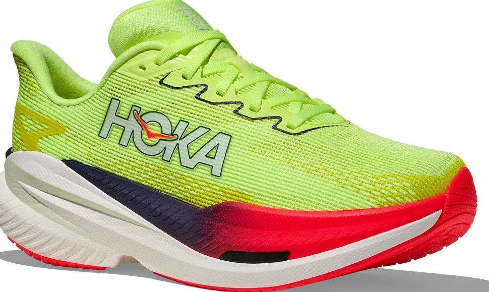 Hoka Men's Mach X 3 Neon Yuzu/Squid Ink