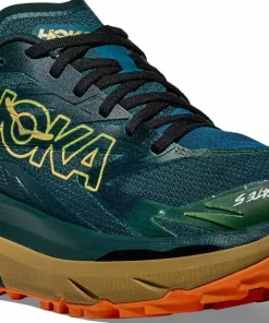Hoka Men's Mafate 5 Tidal Wave/Mustard Seed