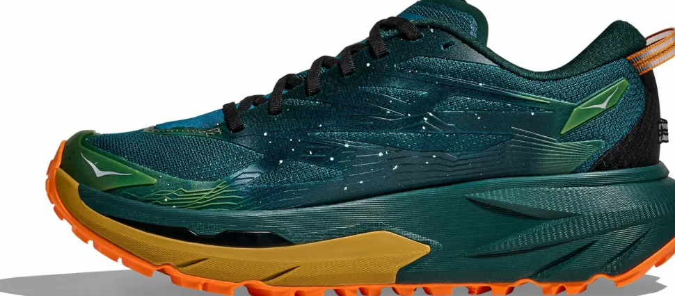 Hoka Men's Mafate 5 Tidal Wave/Mustard Seed