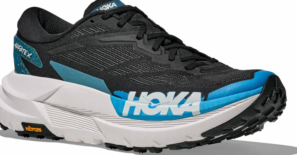Hoka Men's Mafate X Black/Skyward Blue