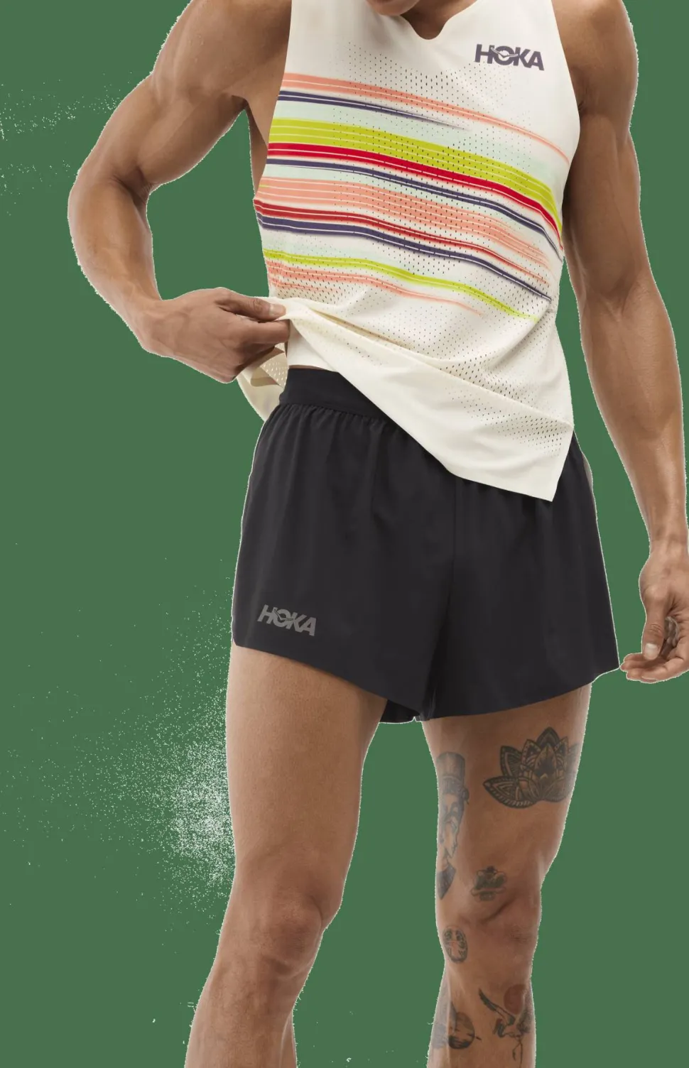 Hoka Men's Race Day Split Short Black
