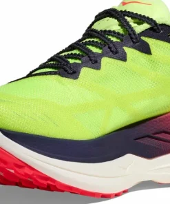 Hoka Men's Rocket X Trail Neon Yuzu/Neon Flame