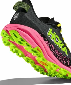 Hoka Men's Speedgoat 6 Black/Neon Rose