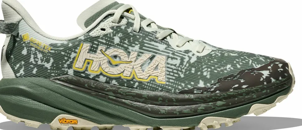Hoka Men's Speedgoat 6 GORE-TEX Sea Glass/Fern