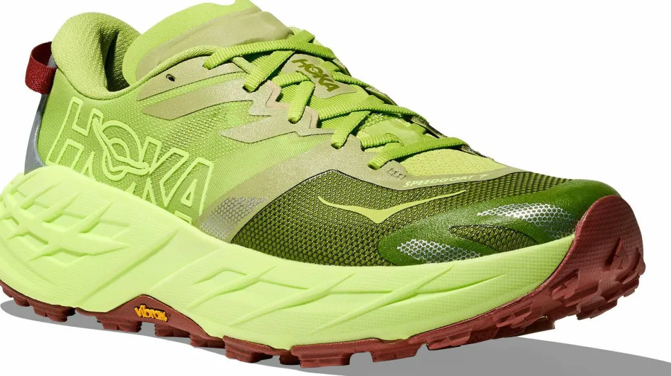 Hoka Men's Speedgoat 7 Kiwi/Neon Yuzu