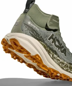 Hoka Men's Speedgoat 6 Mid GORE-TEX Sea Moss/Oat Milk