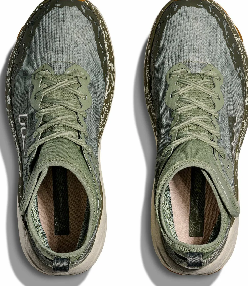 Hoka Men's Speedgoat 6 Mid GORE-TEX Sea Moss/Oat Milk