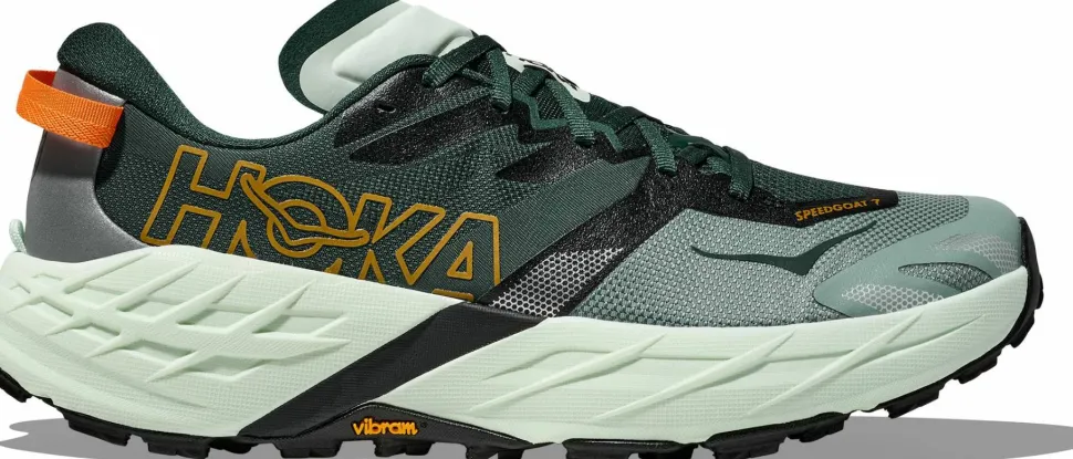 Hoka Men's Speedgoat 7 Wide Bay Leaf/Sea Glass