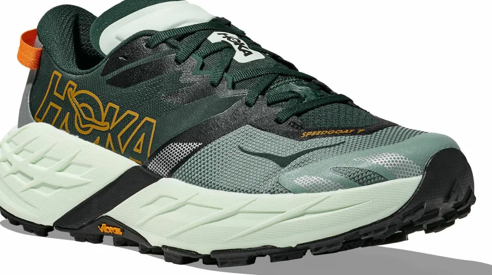 Hoka Men's Speedgoat 7 Wide Bay Leaf/Sea Glass