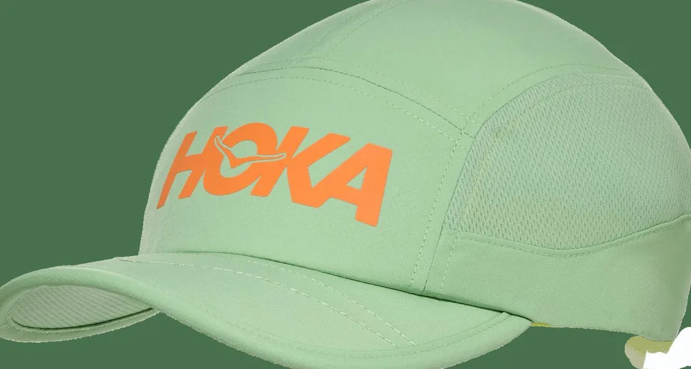 Hoka Run Hat Vintage Green