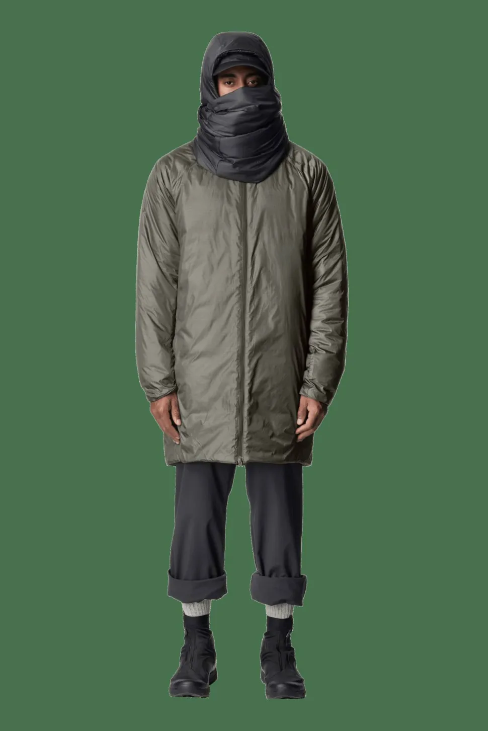Houdini Men's Dunfri Parka Greeness