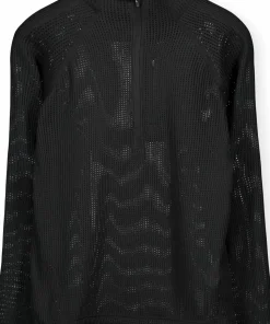 Houdini Men's Pace Flow Half Zip True Black