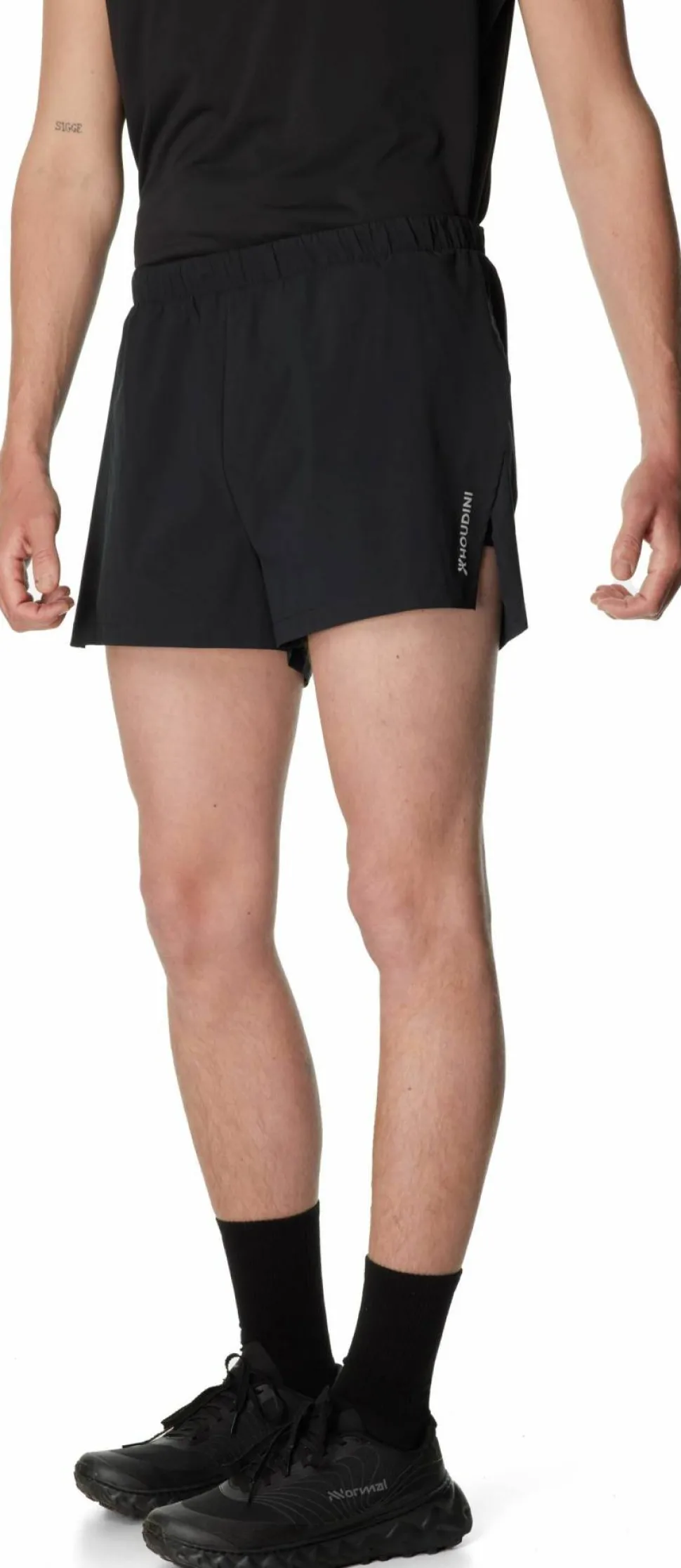 Houdini Men's Pace Split Shorts True Black