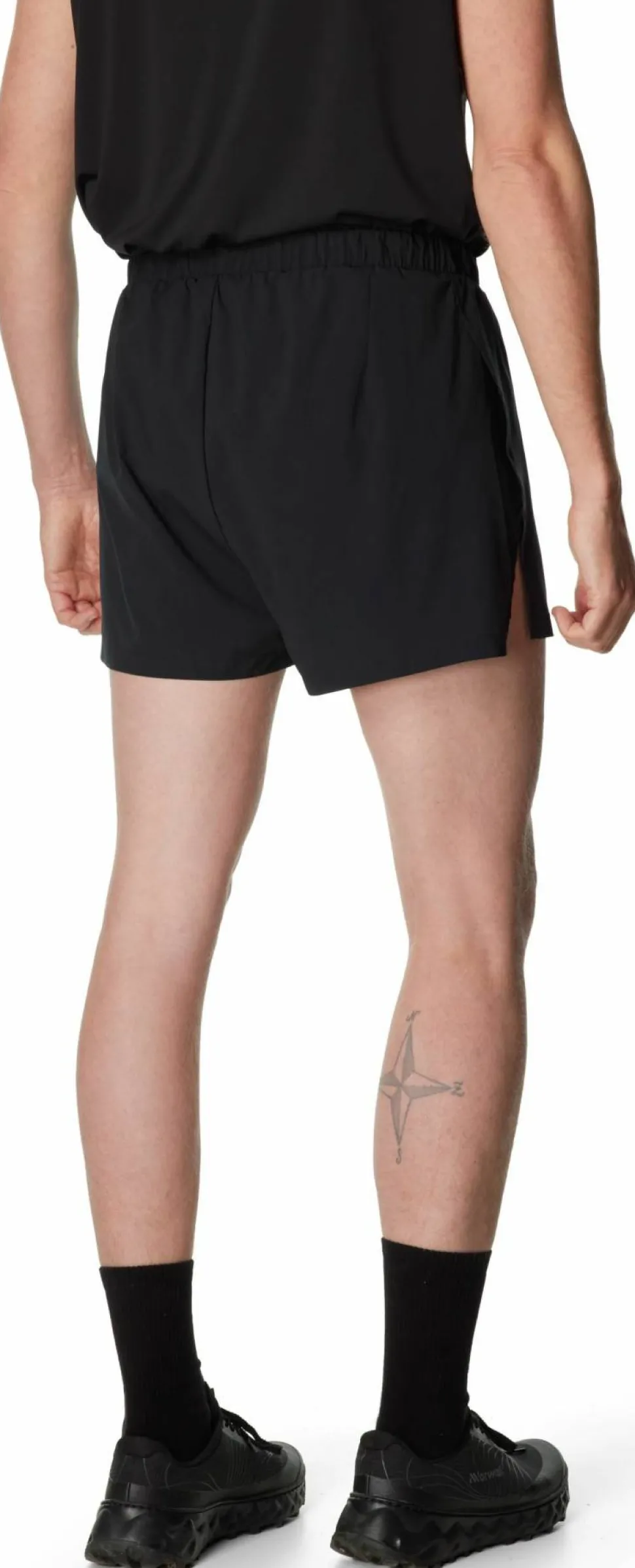Houdini Men's Pace Split Shorts True Black