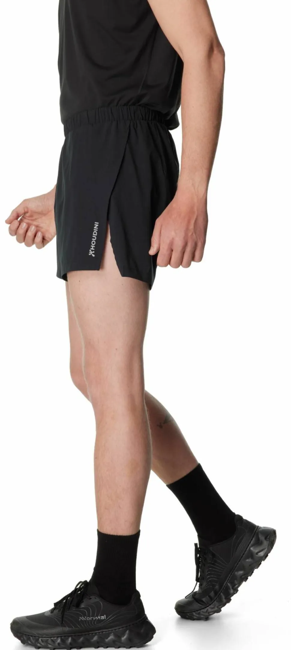 Houdini Men's Pace Split Shorts True Black