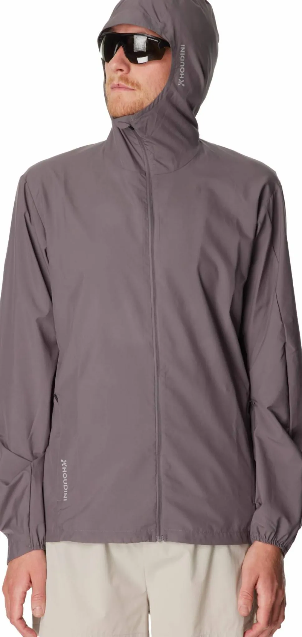 Houdini Men's Pace Trail Houdi Purple Gray