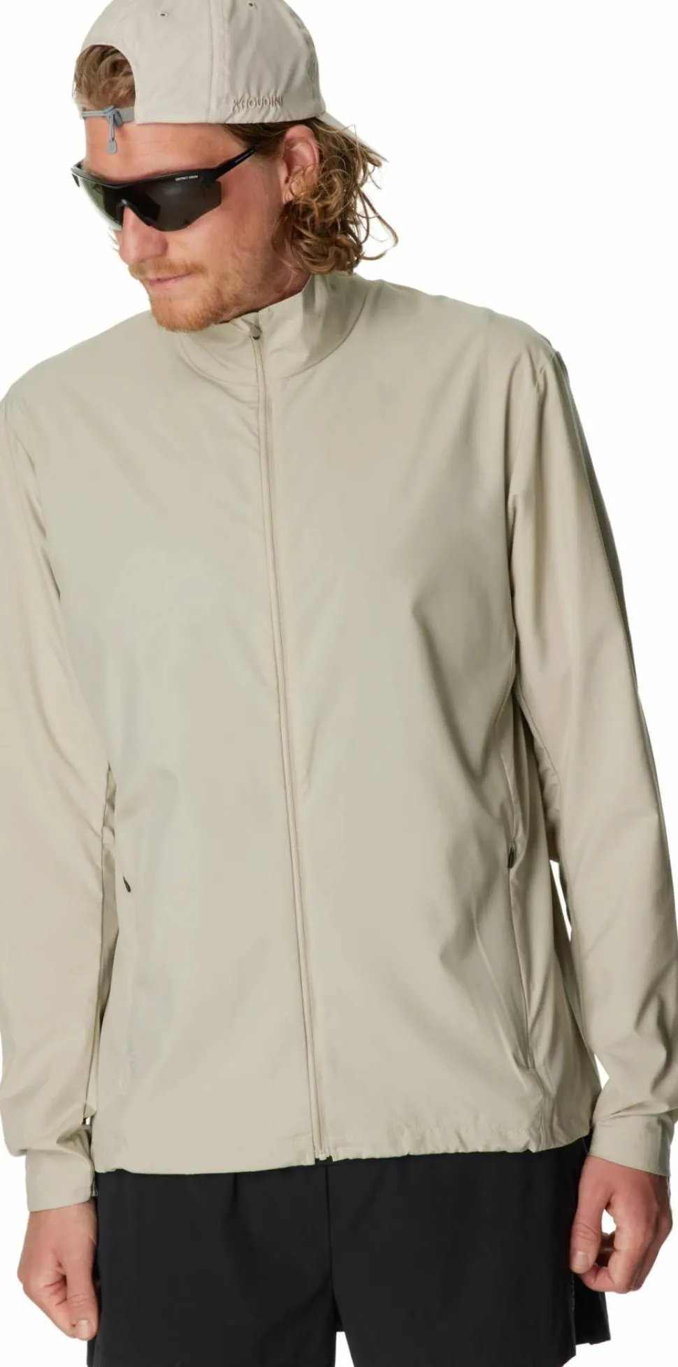 Houdini Men's Pace Trail Jacket Greenish Gray