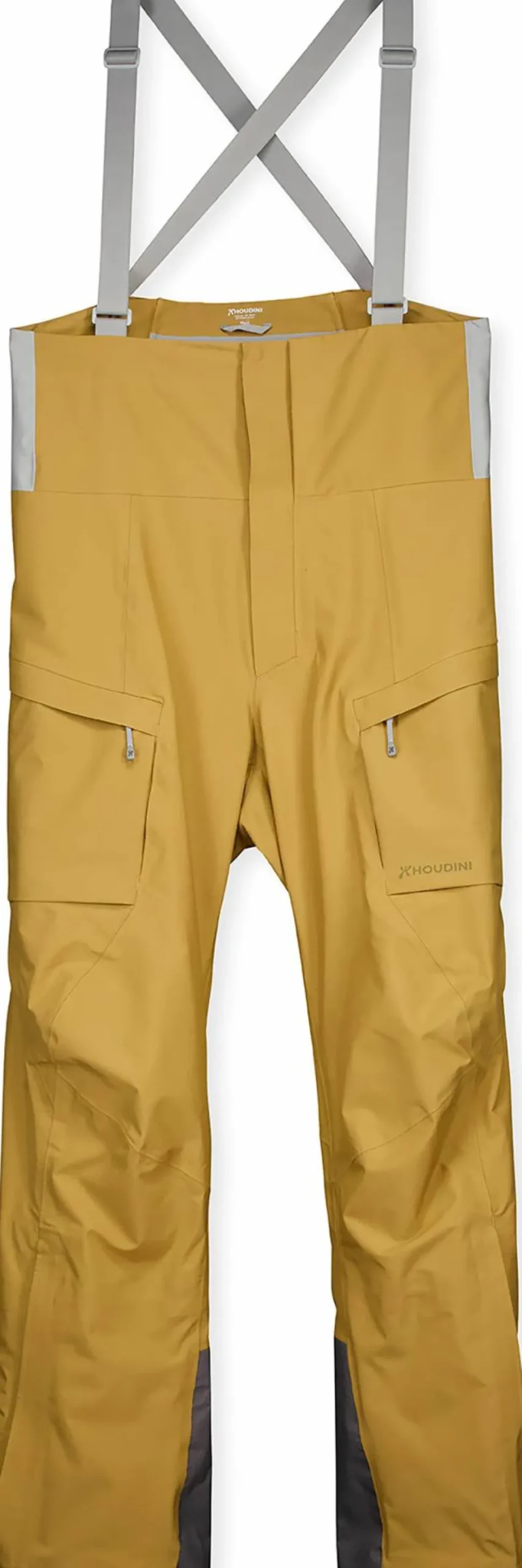 Houdini Men's Rollercoaster Bib Pants Greenish Gold