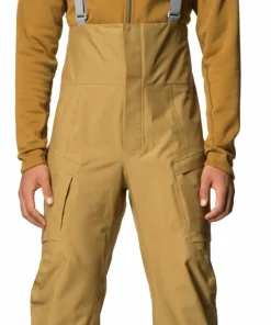 Houdini Men's Rollercoaster Bib Pants Greenish Gold