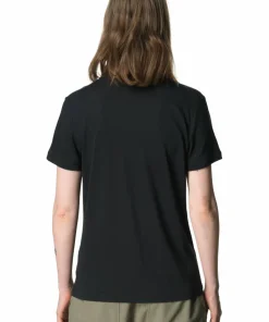 Houdini Men's Tree Message Tee True Black/Houdini