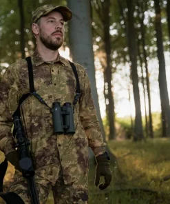 Härkila Men's Deer Stalker Camo LS Shirt Axis Msp Forest