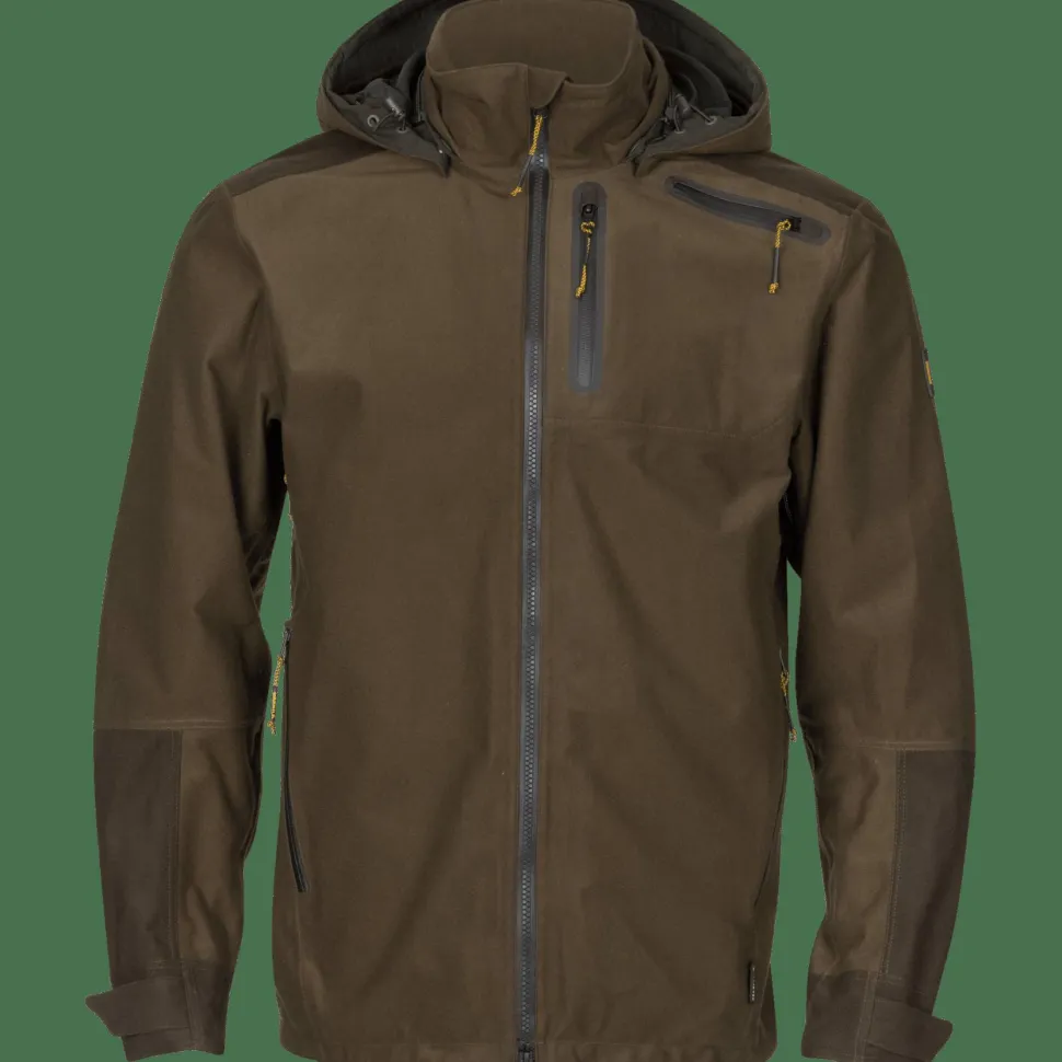 Härkila Men's Forest Hunter Gore-Tex Jacket Hunting Green/Shadow Brown