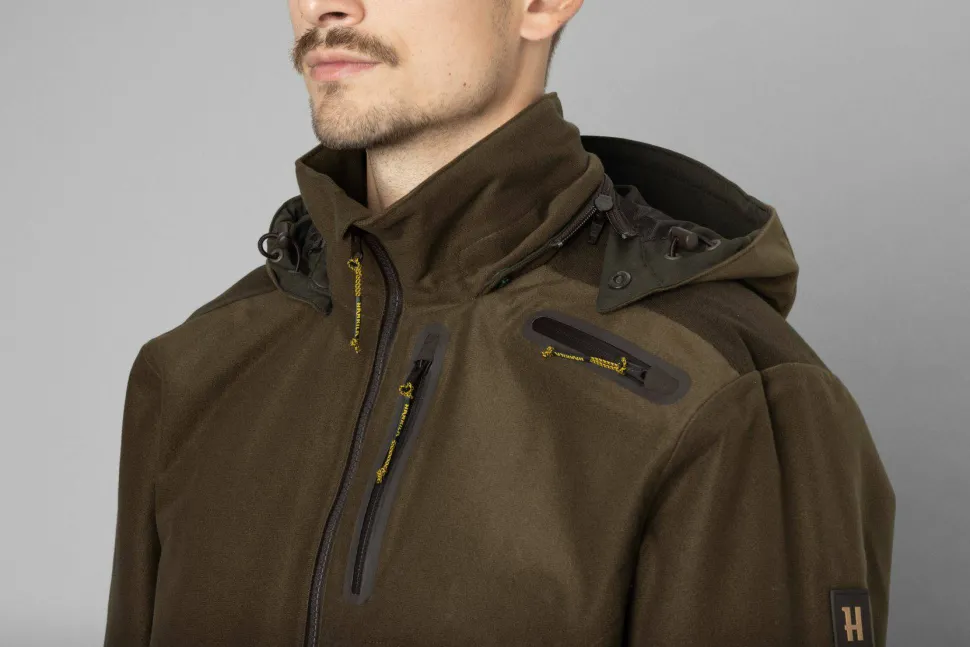 Härkila Men's Forest Hunter Gore-Tex Jacket Hunting Green/Shadow Brown