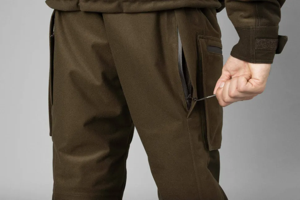 Härkila Men's Forest Hunter GORE-TEX Pants Hunting Green/Shadow Brown