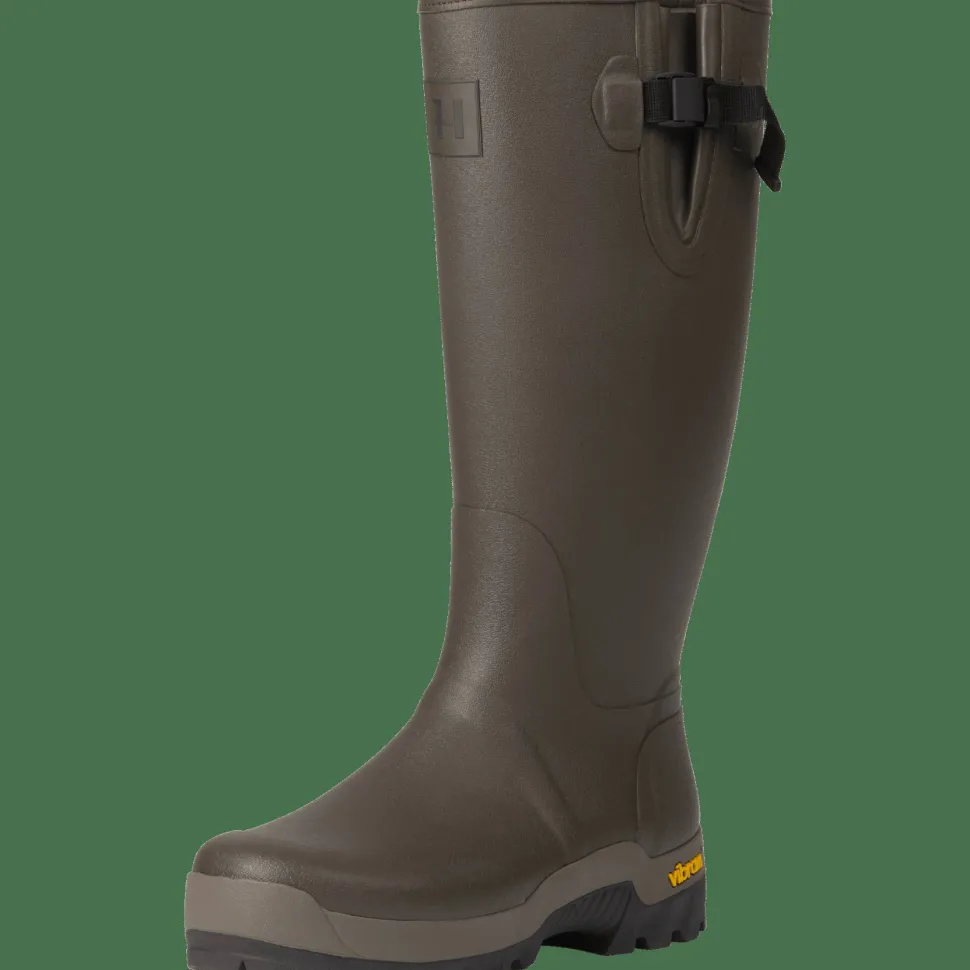 Härkila Men's Forester Gusset Rubber Boot Dark Willow Green