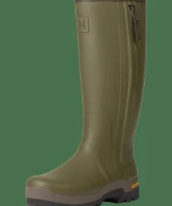 Härkila Men's Forester Zip Rubber Boot Dark Olive