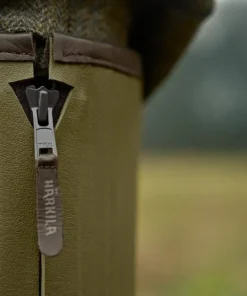 Härkila Men's Forester Zip Rubber Boot Dark Olive