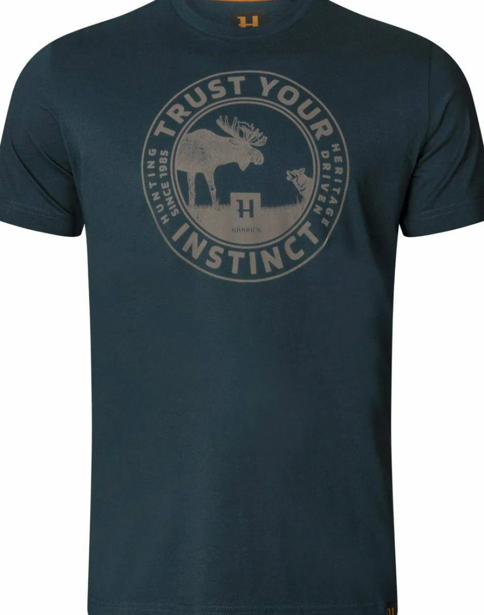 Härkila Men's Härkila Moose T-Shirt Dark Navy
