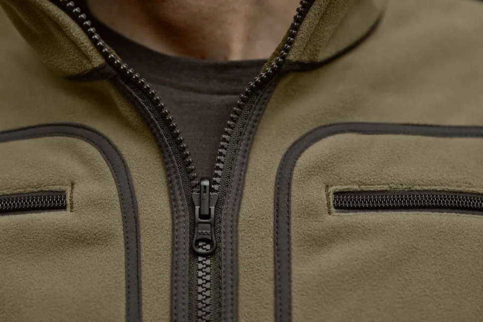 Härkila Men's Kamko Fleece Dark Antique Bronze/willow Green