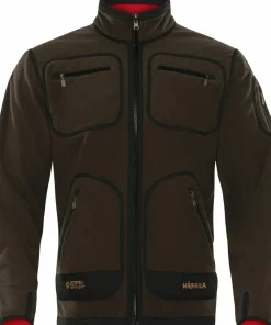 Härkila Men's Kamko Fleece Brown/Red